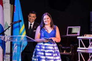 América Daryanani-Barrios: Prome presidente femenino di Rotary Club of Aruba