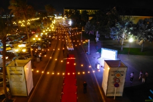 Mil persona a come mei mei di Boulevard pa un bon causa 
