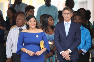 Aruba presente durante celebracion Dia di Bandera di Corsou