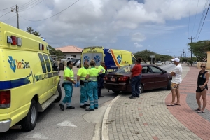 Personanan levemente herida den accidente na Paradera