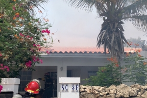 Candela riba dak di cas na Saliña Cerca