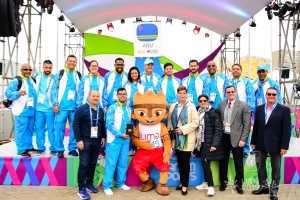 Caluroso bon bini na e Weganan Pan Americano Lima 2019 pa e delegacion di Aruba