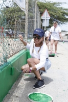Kiwanis Club a duna Anglo Kleuterschool un facelift! 