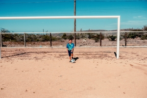 AHATA a aporta pa drecha veld di Sportboys na Santa Cruz