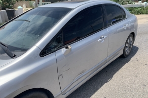 Scooter cu a dal den auto y despues dal un peaton na Tanki Flip