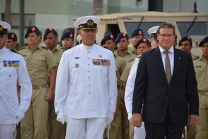 Marinierskazerne na Savaneta a conoce cambio di mando  