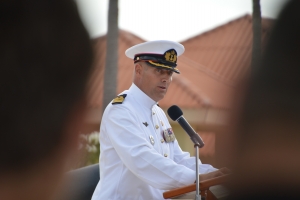 Marinierskazerne na Savaneta a conoce cambio di mando  