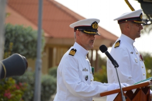 Marinierskazerne na Savaneta a conoce cambio di mando  
