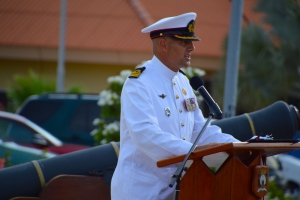 Marinierskazerne na Savaneta a conoce cambio di mando  