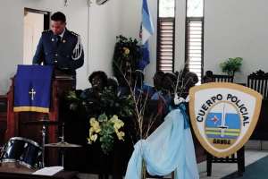 Misa pa celebra 33 aña di existencia di Cuerpo Policial di Aruba