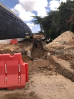 DOW a cera caminda bou di viaducto na Meiveld