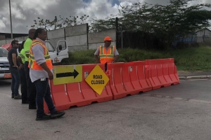 DOW a cera caminda bou di viaducto na Meiveld