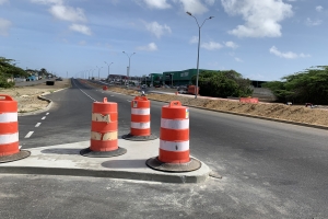 A ordena Mota Engil pa destrui isla riba Watty Vos Blvd y a multa nan  
