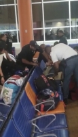 Venezolanonan mal contento cu trato haya di e aerolinea Albatros
