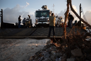 ATCO Concrete a crusa lama pa basha casi 300m3 di beton na De Palm Island