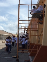Kiwanis Club of Aruba a duna Misa Santa Teresita un facelift 