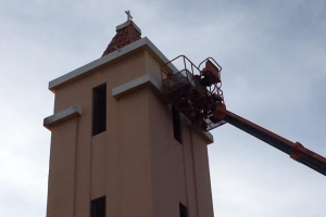 Kiwanis Club of Aruba a duna Misa Santa Teresita un facelift 