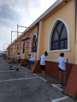 Kiwanis Club of Aruba a duna Misa Santa Teresita un facelift 