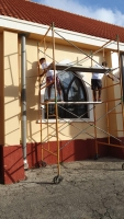 Kiwanis Club of Aruba a duna Misa Santa Teresita un facelift 