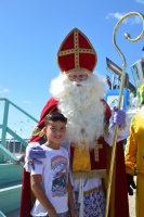 Acompaña pa yen di zwarte piet, Sinterklaas a yega Aruba