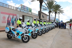 Cuerpo Policial diabierna a haya 10 motorcycle nobo