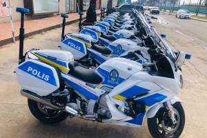 Cuerpo Policial diabierna a haya 10 motorcycle nobo