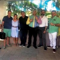 Cigar Emporium Aruba y su team un biaha mas presente den actividad di cigar na Corsou