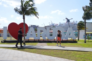Borchi di I LOVE ARUBA a haya su sitio permanente nobo  