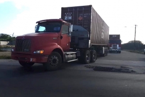 Containernan di klapchi a yega Aruba toch diahuebs 