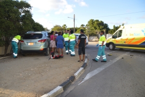 Accidente atrobe na cruzada Primavera/Wayaca cu hopi daño 
