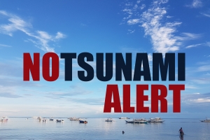 Servicio meteorologico ta desmenti alerta di tsunami pa Aruba