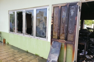 Lokaalnan di Cacique Macuarima School a keda completamente destrui