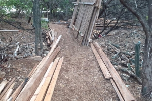 DIP a constata construccion illegal den besindario di Bucutiweg  
