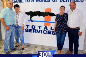 Total Services Aruba cumpliendo 30 aña sirbiendo Aruba