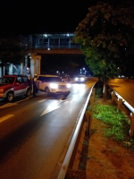Polis motorisa a parti basta multa despues di final Soca Monarch