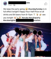Hende ta sigui ‘fiesta’, mientras gobierno ta pidi pa practica ‘distancia social’