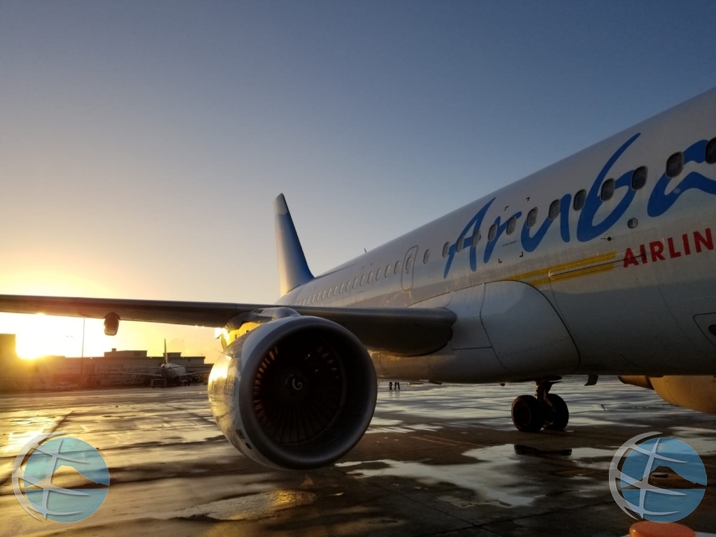 Aruba Airlines ta bula su ultimo buelo pa Corsou y Bonaire diasabra awor