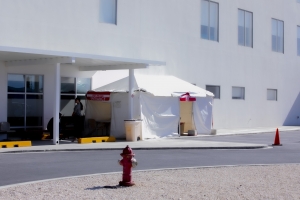 Hospital cu ‘Pre triage tent’ pa evita riesgo di contagio