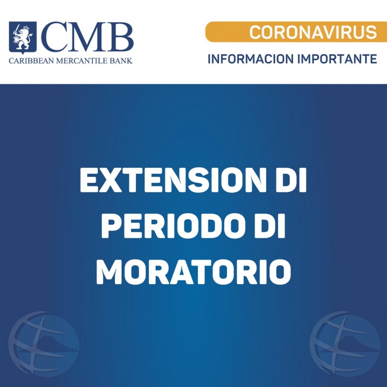 CMB: Extension di periodo di moratorio pa Clientenan Comercial y Personal
