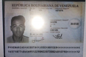 Detenido Venezolano a huy for di centro di Guarda Nos Costa