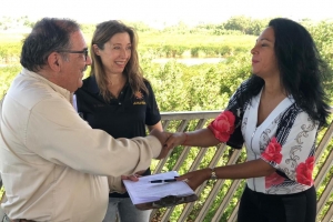 A traspasa maneho di 16 areanan proteha pa Fundacion Parke Nacional Aruba  