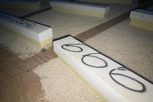 Kapel di Alto Vista atrobe tabata blanco di vandalismo 