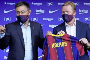 Ronald Koeman a bira e entrenador nobo di FC Barcelona 