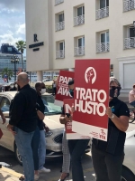 Trahadornan di AAA apoya pa FTA a entrega manifiesto