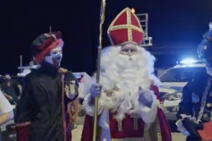 A rescata Sinterklaas riba laman y trece Aruba sano y salvo!