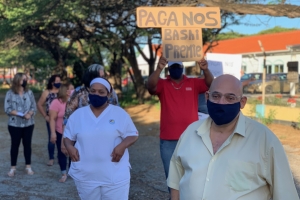 Trahadornan di SABA a protesta dialuna mainta  