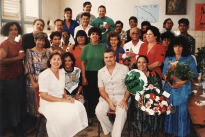 Conocido ciudadano ex hefe di Dep di Cultura Leo Tromp a bay sosega