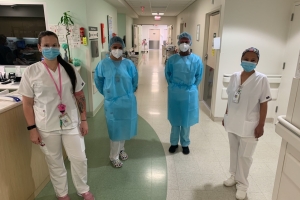 Hospital a escala debi na cantidad di pashent cu Covid-19 interna