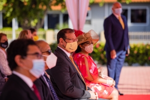 Gobernador di Aruba a asisti na ceremonia protocolar relaciona cu Dia di Betico