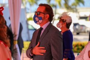 Bista grafico di acto protocolario riba Dia di Betico 